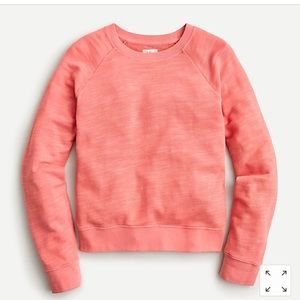 J. Crew vintage cotton terry crewneck pullover
